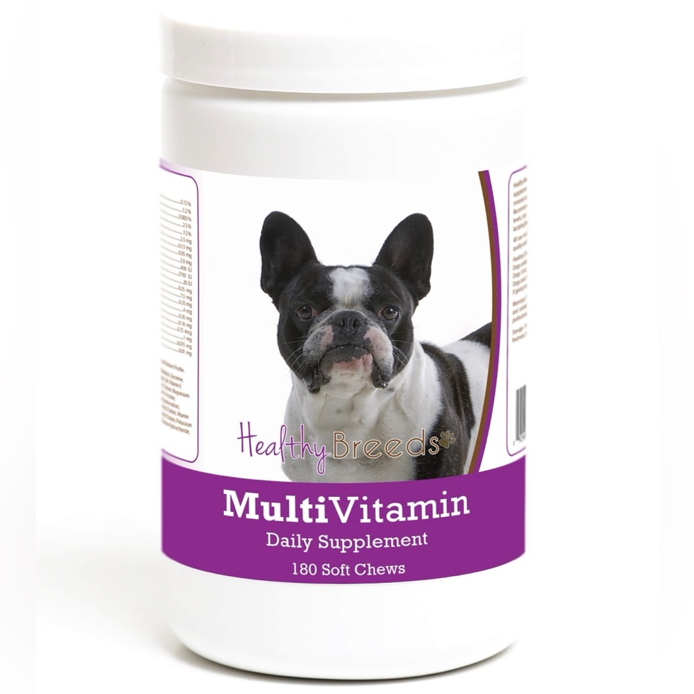 new Healthy Breeds Multivitamin for Dogs 2 Packs (180 count each) exp 8/2026